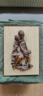 Kunstwerk Vrouw met kinderen (incl lijst!) (LAATSTE KANS!), Ophalen of Verzenden