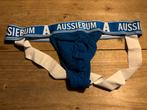AussieBum jockstrap maat M blauw wit, Kleding | Heren, Ondergoed, Blauw, Overige typen, AussieBum, Verzenden