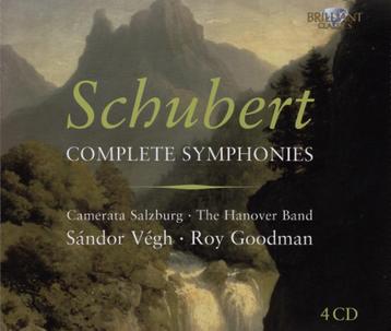 FRANZ SCHUBERT Complete symphonies 4-CD BOX BRILLIANT beschikbaar voor biedingen
