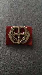 Baretembleem stoottroepen, Verzamelen, Ophalen of Verzenden, Landmacht, Nederland, Embleem of Badge