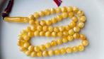 Baltische amber barnsteen tesbih ketting, Ophalen of Verzenden, Overige materialen, Ketting