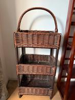 Woven basket stack - Geweven mandenstapel -, Ophalen, Zo goed als nieuw