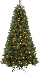 kunstkerstboom met 350 LED lampjes 210 cm hoog, Diversen, Ophalen of Verzenden, Nieuw