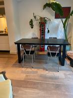 180x90cm - Eettafel met zwart marmeren blad - gratis, Ophalen, Gebruikt, 100 tot 150 cm, 50 tot 100 cm