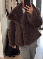 Nieuw prachtig choc bruin faux fur coat L, Kleding | Dames, Ophalen of Verzenden, Nieuw, Bruin
