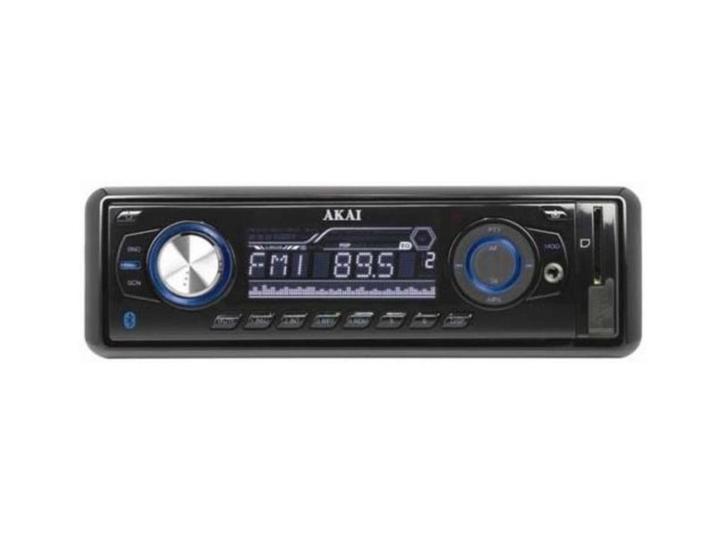 Akai ACAC112B Autoradio – Bluetooth & USB met boxen, Auto diversen, Autoradio's, Zo goed als nieuw, Ophalen of Verzenden