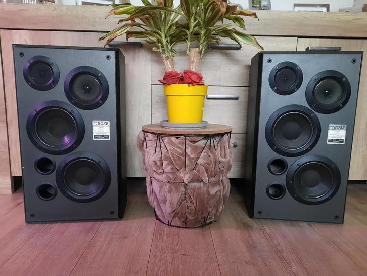 Bose ML5 BLK studiocraft 500st vintage luidsprekers, Audio, Tv en Foto, Luidsprekers, Front, Rear of Stereo speakers, 120 watt of meer