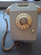 Vintage PTT W65 (Wand)Telefoon met Draaischijf, Ophalen of Verzenden, Gebruikt, Met draaischijf