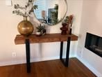 Sidetable teakhout, Huis en Inrichting, Tafels | Sidetables, Teakhout, Ophalen of Verzenden, Zo goed als nieuw, 25 tot 50 cm