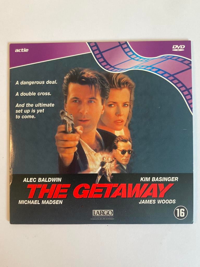 The Getaway, 1994 / DVD / Cardboard sleeve, Vanaf 16 jaar, Ophalen of Verzenden, Zo goed als nieuw, Maffia en Misdaad