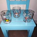 Looney Tunes Penotti glazen 3 stuks, Ophalen, Looney Tunes, Gebruikt, Gebruiksvoorwerp