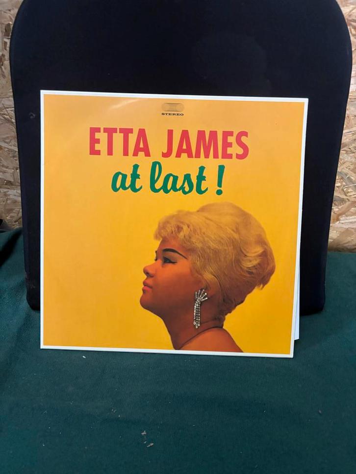 Etta James - At Last LP (Vinyl) - Uitstekende Staat!, Cd's en Dvd's, Vinyl | Wereldmuziek, Zo goed als nieuw, Europees, 12 inch