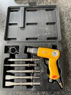 Luchthamer set met beitels - Schneider, Doe-het-zelf en Verbouw, Gereedschap | Handgereedschap, Ophalen of Verzenden, Gebruikt