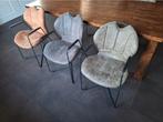 6 MXsofa Eetkamerstoelen - Zo Goed Als Nieuw!, Huis en Inrichting, Stoelen, Ophalen, Overige kleuren, Zo goed als nieuw, Metaal