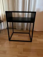 Bijzettafeltje/nachtkastje, zwart, gereserveerd., Minder dan 55 cm, Gebruikt, Rond, Ophalen