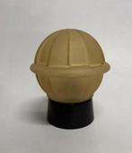Vintage Art Deco plafondlamp doorschijnend glas apart model, Ophalen of Verzenden