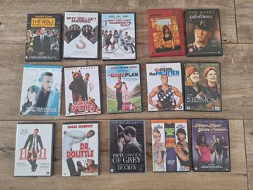 Grote collectie dvd's ook Disney beschikbaar voor biedingen