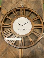 Riverdale Wandklok Romeinse Cijfers - Nieuw in Doos, Verzenden, Nieuw, Analoog, Wandklok