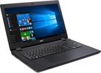 Acer Aspaire ES17, 17,3"scherm, cel n3050 4gb mem, 225gb ssd, Computers en Software, Windows Laptops, Qwerty, Minder dan 2 Ghz
