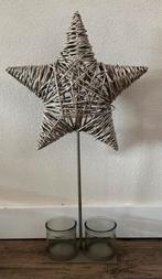 Kerst ster kaarsenhouder, Diversen, Kerst, Ophalen of Verzenden, Gebruikt