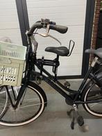 Zadelzitje op stang, Fietsen en Brommers, Ophalen, Gebruikt, Voorzitje, Voetsteuntjes