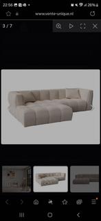 Maison cephy zitbank "neamia", chaise longue creme kleur, Huis en Inrichting, Banken | Sofa's en Chaises Longues, Ophalen, Zo goed als nieuw