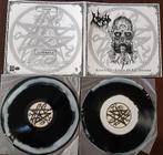 Absu/Azathoth 2lp 1990/91 Mortuary Drape Necromantia Impiety, Verzenden, Zo goed als nieuw