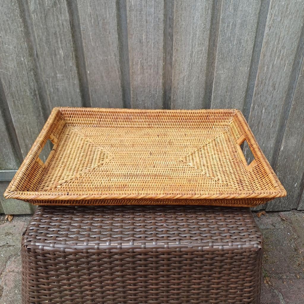 Dienblad birmariet, Huis en Inrichting, Woonaccessoires | Dienbladen, Zo goed als nieuw, Overige materialen, Rechthoekig, Ophalen of Verzenden