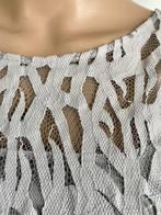 H419 Expresso maat 36=S jurk jurkje grijs, Kleding | Dames, Expresso, Ophalen of Verzenden, Zo goed als nieuw, Knielengte