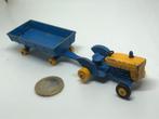 Ford Tractor met Aanhanger, Lesney, Ophalen of Verzenden, Gebruikt, Tractor of Landbouw