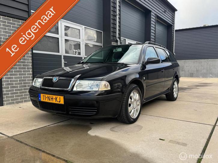 Skoda Octavia Combi 2.0 Nieuwe APK 1e Eigenaar NAP Climate C, Auto's, Skoda, Bedrijf, Te koop, Octavia, ABS, Airbags, Airconditioning