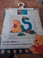 borduurpakket winnie de pooh Poohs alfabet letter s, Hobby en Vrije tijd, Ophalen of Verzenden, Nieuw, Borduurpakket