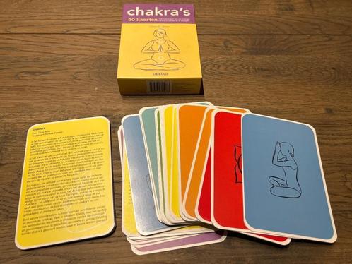 Delta’s Chakra’s 50 kaarten oefeningen energiecentra, Hobby en Vrije tijd, Gezelschapsspellen | Kaartspellen, Zo goed als nieuw