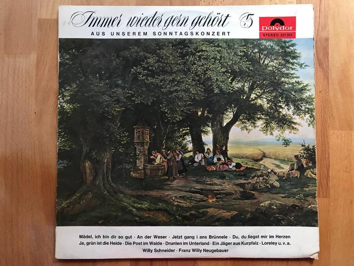 LP Duits - Immer wieder gern gehort 5 aus sonntagskonzert, Cd's en Dvd's, Vinyl | Overige Vinyl, Gebruikt, 12 inch, Ophalen of Verzenden