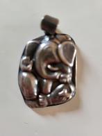 Ganesha zilveren hanger, Ophalen of Verzenden, Zilver, Hanger