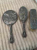 Borstels spiegel ouderwets, Ophalen of Verzenden