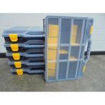6 Nieuwe SORTEERKOFFERS afmeting: 378 x 290 x 61 mm Blauw, Ophalen, Nieuw