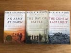 Trilogie door Rick Atkinson over de oorlog in europa., Ophalen of Verzenden, Rick Atkinson, Landmacht, Tweede Wereldoorlog
