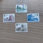 Engeland 1992  Vier  Kastelen, Ophalen of Verzenden, Gestempeld