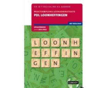 PDL Loonheffingen Opgavenboek 2021-2022 9789463172523 beschikbaar voor biedingen