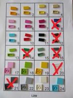 L259 LEGO TEGELS 1x2 en 2x2 diverse kleuren, 3069 en 3068b, Kinderen en Baby's, Speelgoed | Duplo en Lego, Ophalen of Verzenden