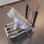 Betonnen hond 50 cm hoog, Tuin en Terras, Tuinbeelden, Ophalen, Zo goed als nieuw