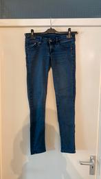 Dames spijkerbroek blauw 26/30, Ophalen of Verzenden, Gedragen, Blauw, W27 (confectie 34) of kleiner