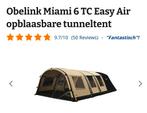 Obelink Miami 6 TC Easy Air tunneltent, Ophalen of Verzenden
