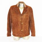 Zeer Mooie Suede/Leren Vintage Dames Jas (M) € 65,-, Kleding | Dames, Jassen | Winter, Maat 38/40 (M), Bruin, Ophalen of Verzenden