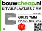 UITVULPLAATJES BIJVULLEN HEEEEL GOEDKOOP BOUWCHEAP, Doe-het-zelf en Verbouw, IJzerwaren en Bevestigingsmiddelen, Ophalen of Verzenden
