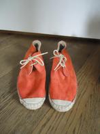 z.g.a.n. rode leren Fred de la Bretoniere schoenen maat 41, Fred de la Bretoniere, Ophalen of Verzenden, Zo goed als nieuw, Espadrilles of Moccasins