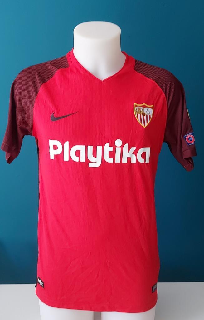 Matchtworn Europa Cup voetbal-shirt Nolito (Sevilla), Verzamelen, Sportartikelen en Voetbal, Gebruikt, Shirt, Buitenlandse clubs