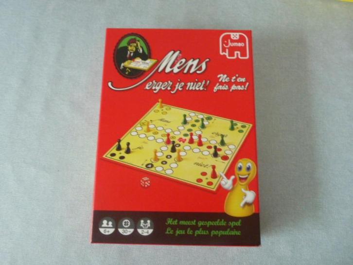Jumbo Mens Erger Je Niet- Nieuw, Hobby en Vrije tijd, Gezelschapsspellen | Bordspellen, Nieuw, Een of twee spelers, Drie of vier spelers