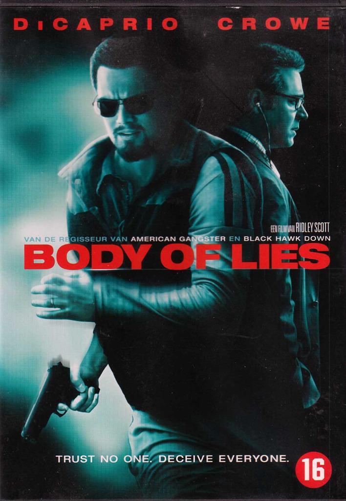 Body of Lies - DVD, Cd's en Dvd's, Dvd's | Thrillers en Misdaad, Zo goed als nieuw, Actiethriller, Vanaf 16 jaar, Verzenden